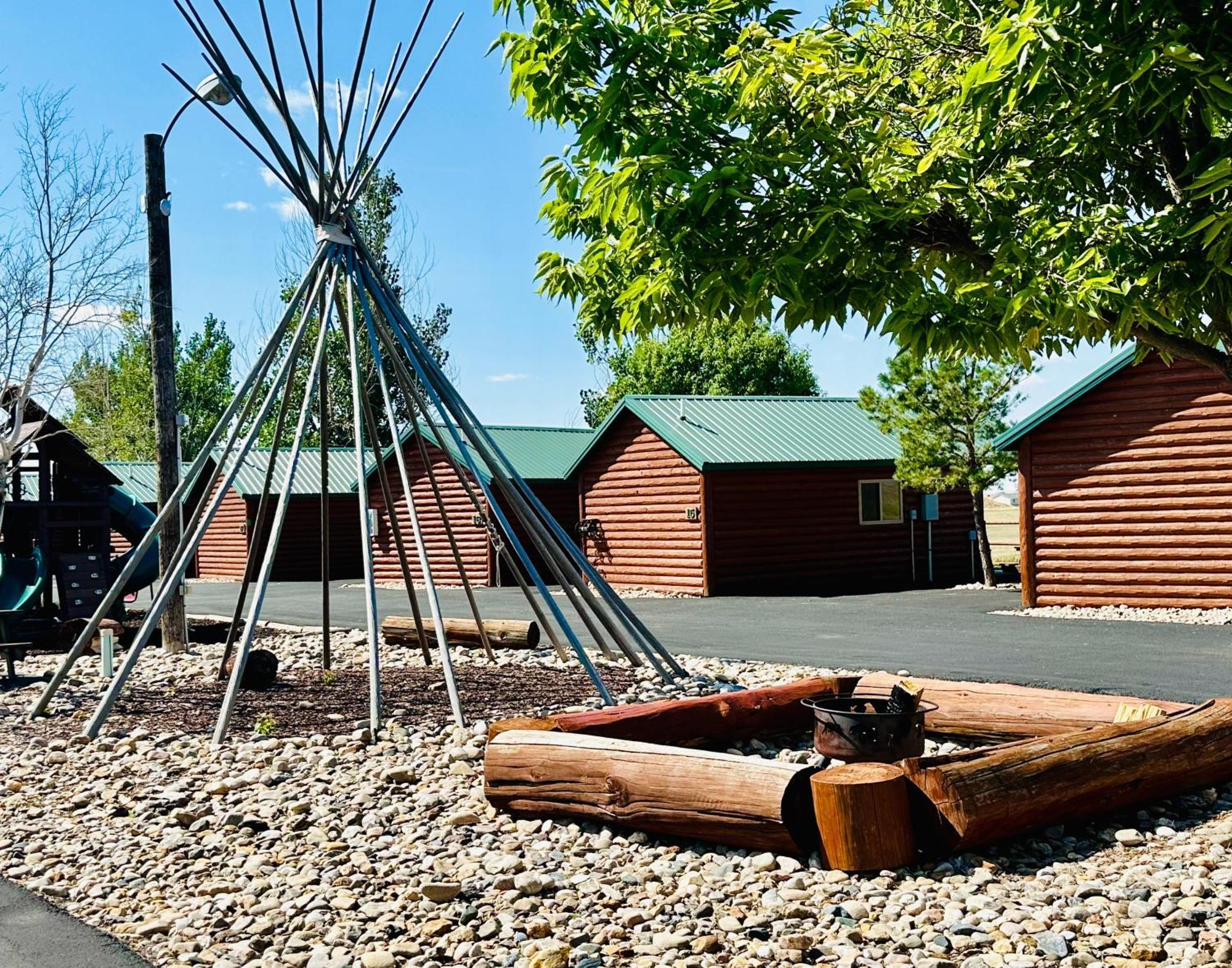 Badlands Frontier Cabins Wall Zewnętrze zdjęcie
